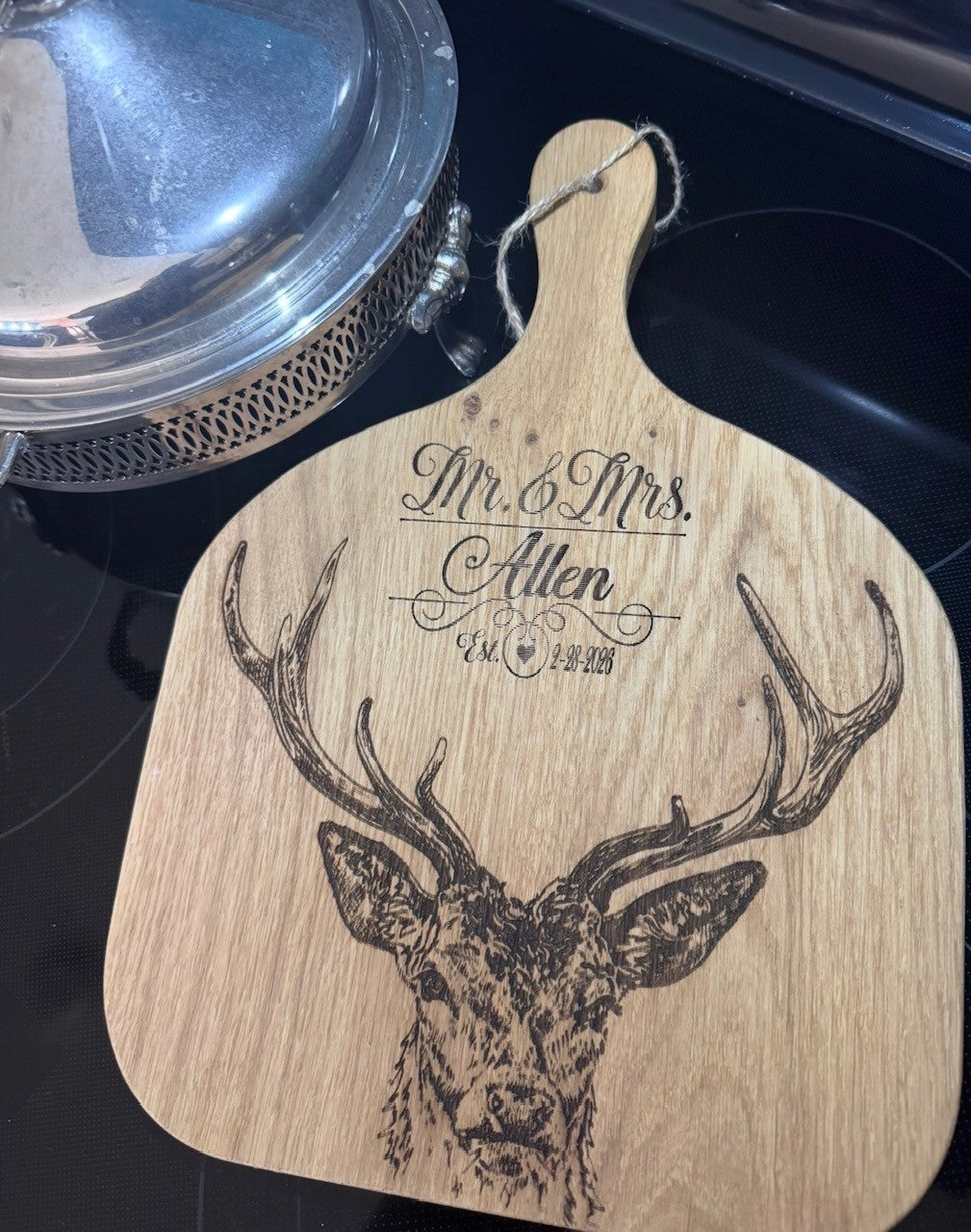 Bougie Board — Custom Engraving Add-On