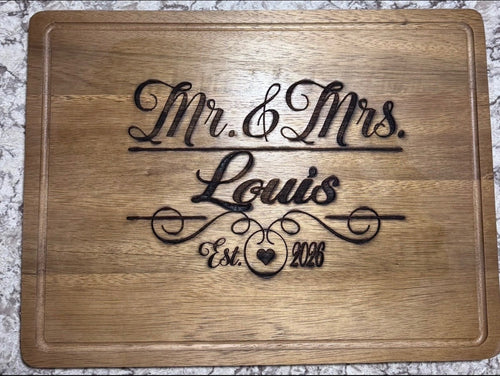 Bougie Board — Custom Engraving Add-On