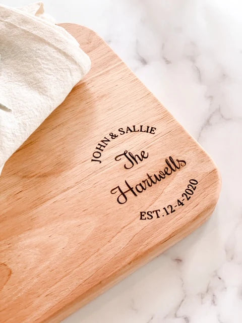 Bougie Board — Custom Engraving Add-On