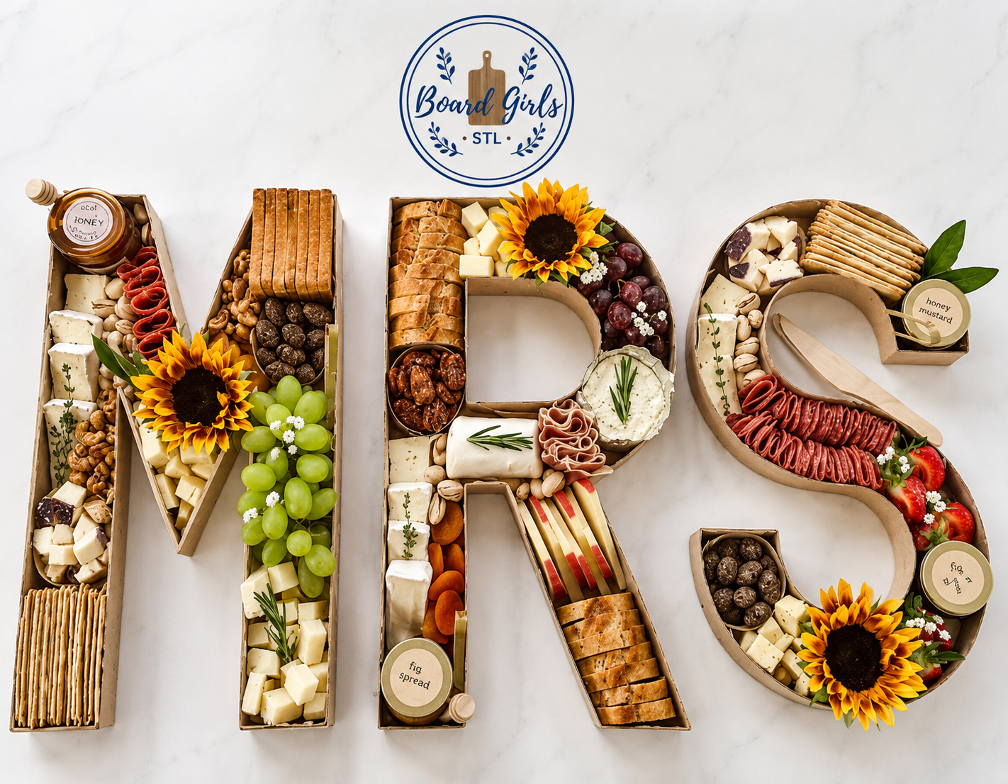 Charcuterie Numbers & Letters