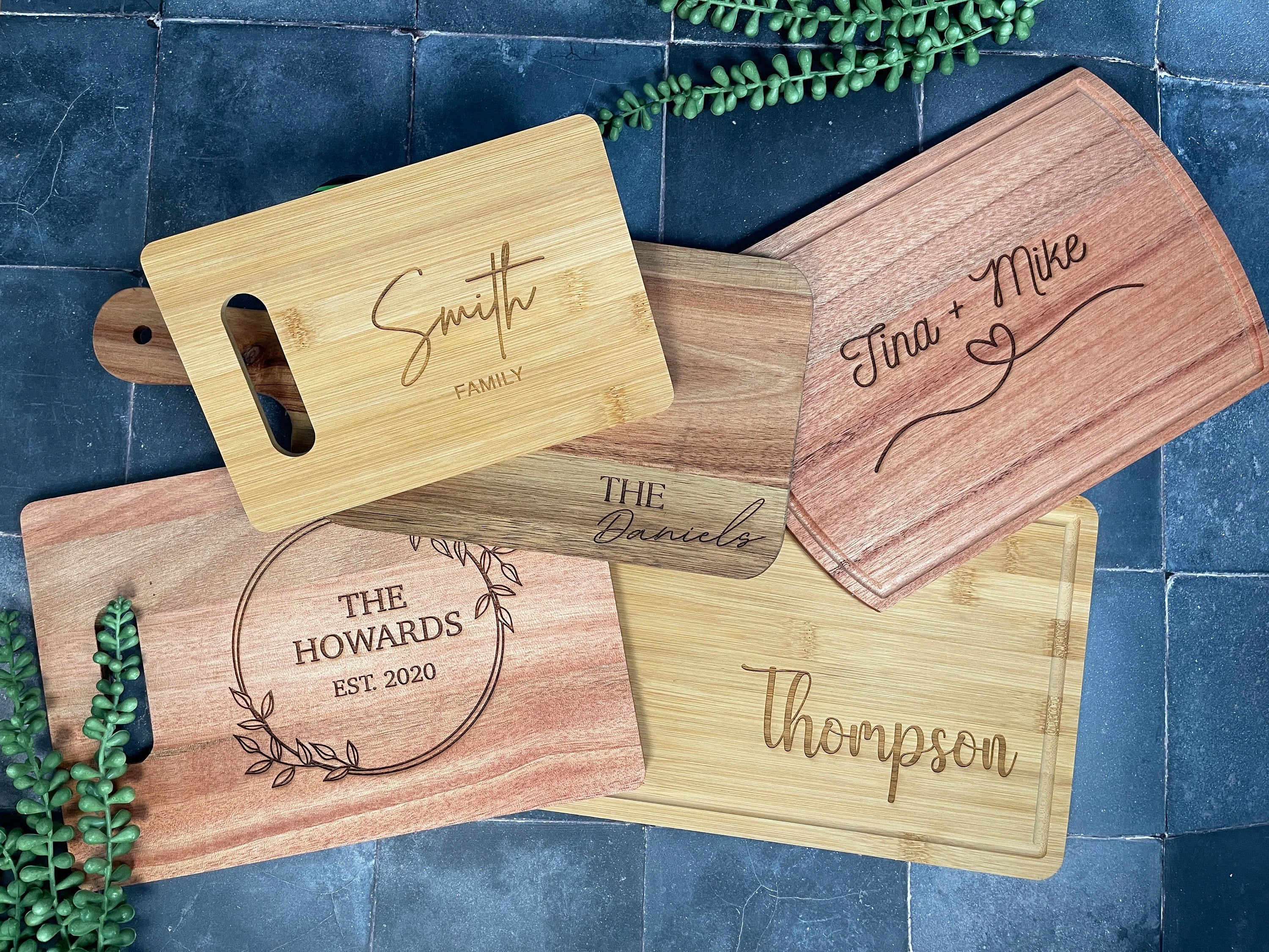 Bougie Board — Custom Engraving Add-On